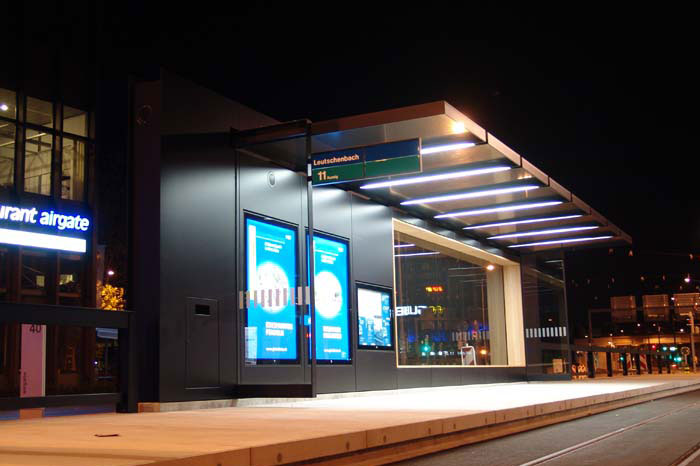 Referenz Harisberger Beleuchtungs-Service AG Glattalbahn Zürich-Oerlikon-Glattbrugg