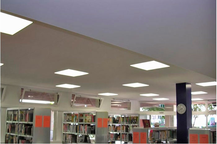 Referenz Harisberger Beleuchtungs-Service AG Pestalozzi-Bibliothek Witikon